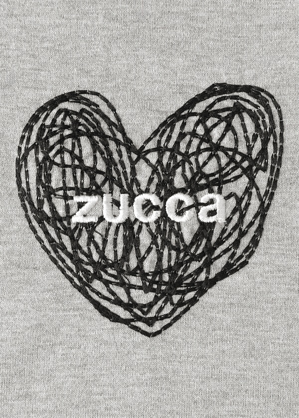 ZUCCa / ハートロゴT / Tシャツ