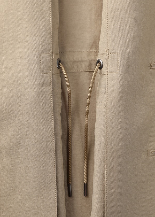 ZUCCa / S COTTON LINEN TWILL / ブルゾン