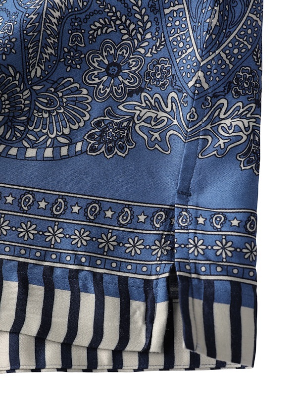ZUCCa / S FLORAL SCARF PRINT / シャツ