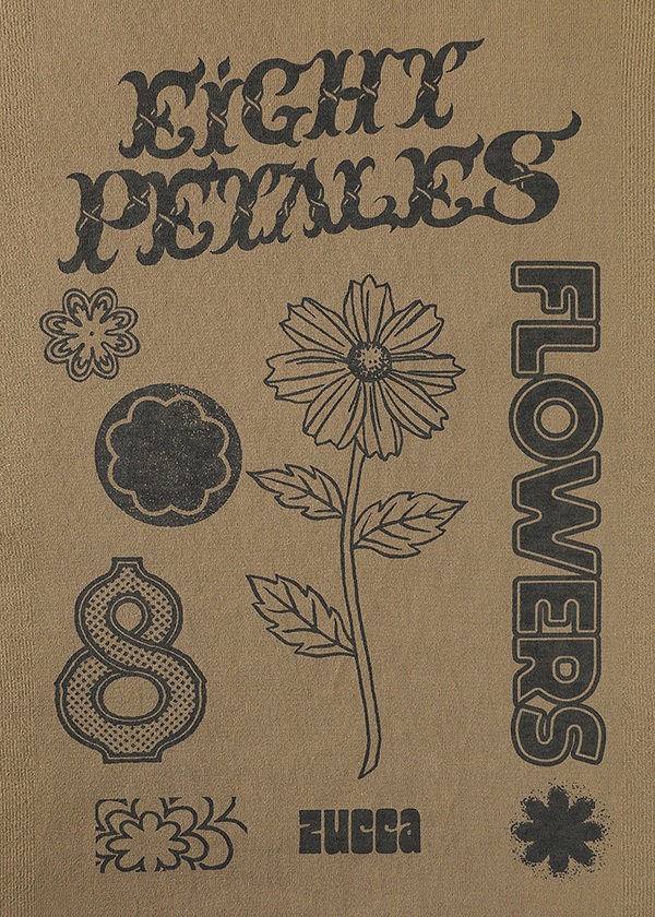 ZUCCa / S FLOWER MAGAZINE T / Tシャツ