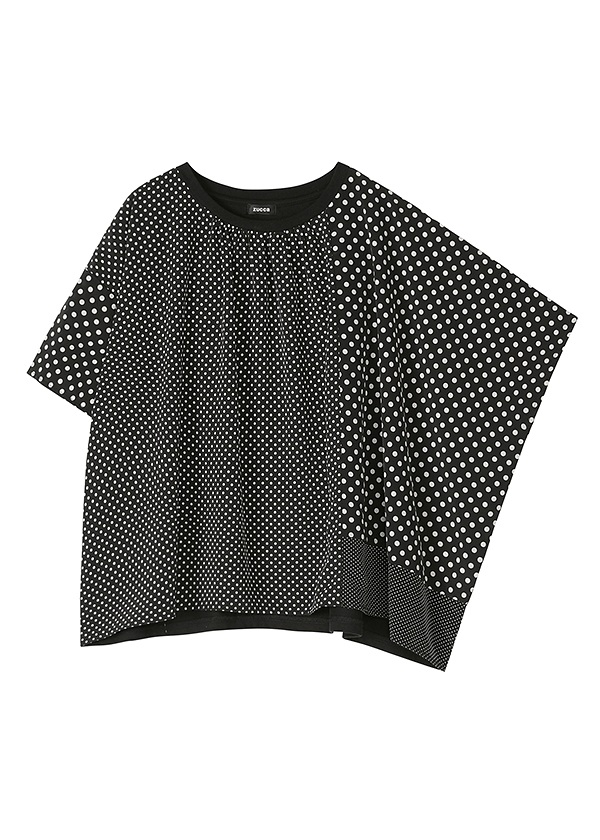 ZUCCa / MIX DOTS / カットソー
