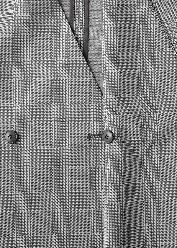 ZUCCa / GLEN CHECK JERSEY / ジャケット