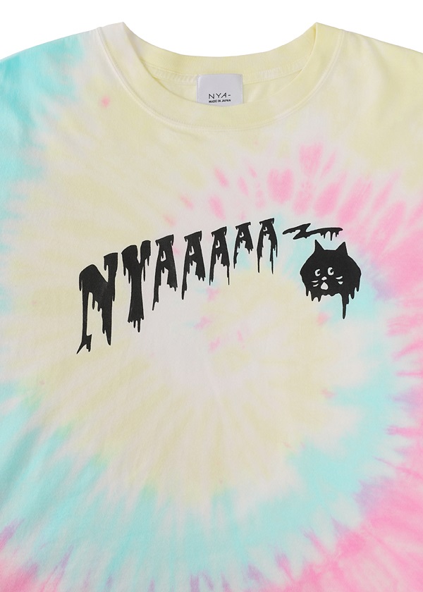 NYA- / TIE-DYE SCREAM NYA- / Tシャツ