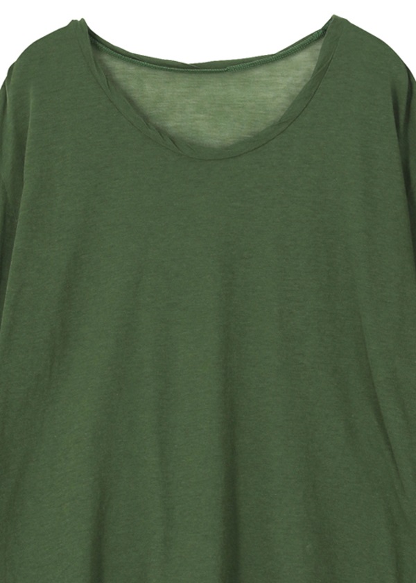 Plantation L-line / (O) エジプトコットンT / クルーネックインナー