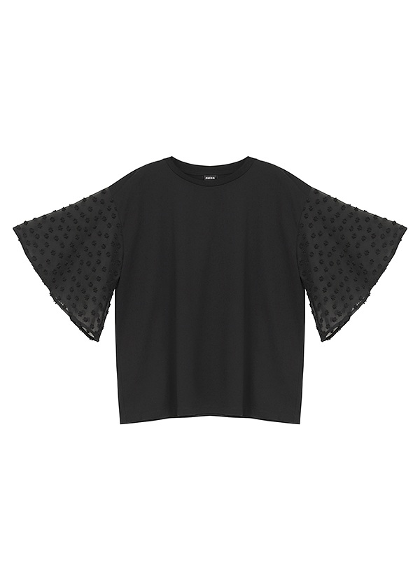 ZUCCa / PO JACQUARD DOCKING JERSEY / カットソー