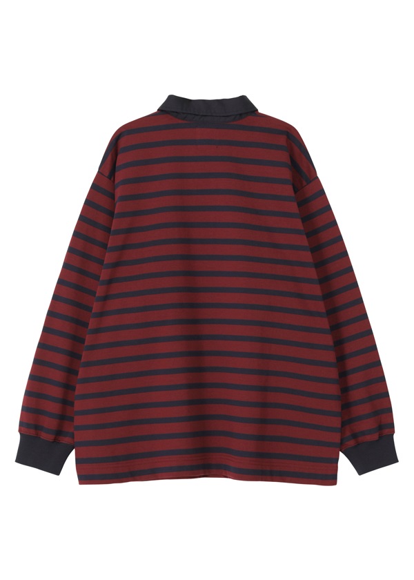 NYA- / (O) RUGBY SHIRT / ロングスリーブトップス