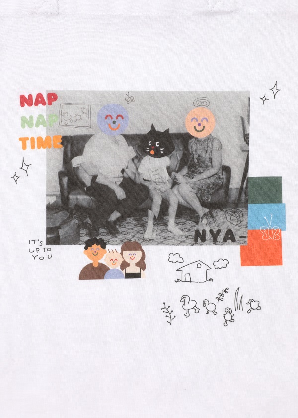 NYA- / COLLAGE TOTE BAG / トートバッグ