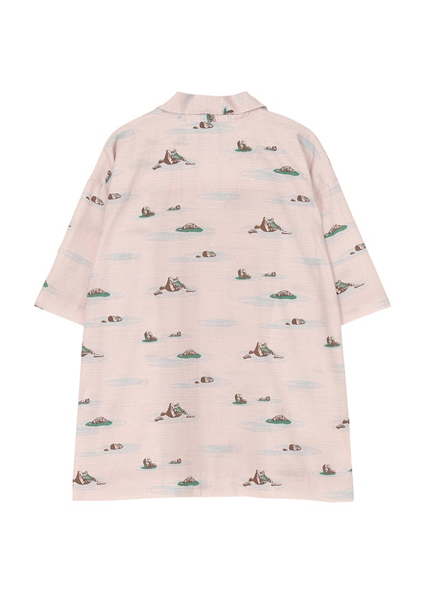 NYA- / (O) GARDEN SHIRT / ハーフスリーブシャツ