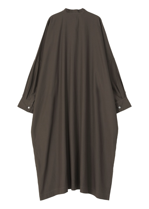 NYA- / P SOLID FLOW DRESS / シャツワンピース