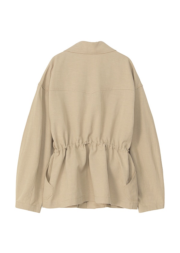 ZUCCa / S COTTON LINEN TWILL / ブルゾン