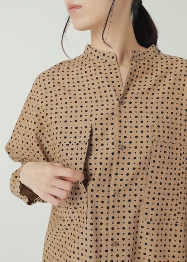 ZUCCa / S DOT SQUARE PRINT / ワンピース