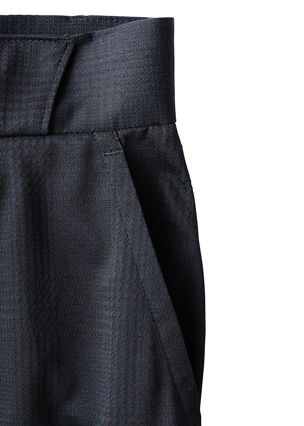 ZUCCa / GLEN CHECK JERSEY / パンツ