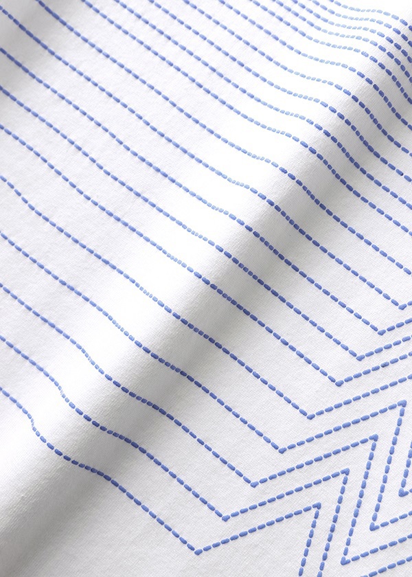 NYA- / (O) SASHIKO HAPPO T / Tシャツ