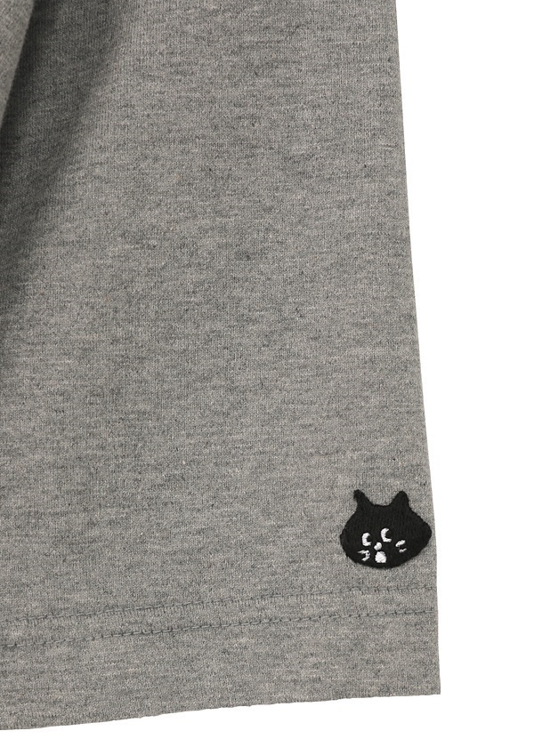 NYA- / FRONT NYA-? T / ビッグシルエットTシャツ