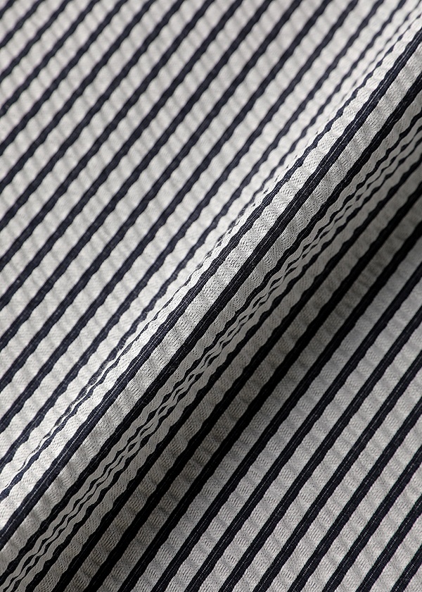 NYA- / SEERSUCKER STRIPED DRESS / ワンピース
