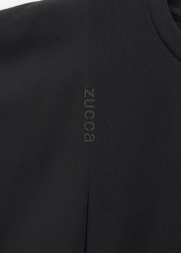 ZUCCa / S チュールロゴ刺繍 / カットソー