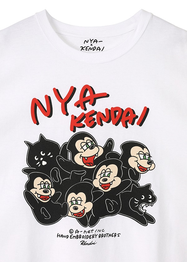 NYA- / KENDAI SOUVENIR T / Tシャツ