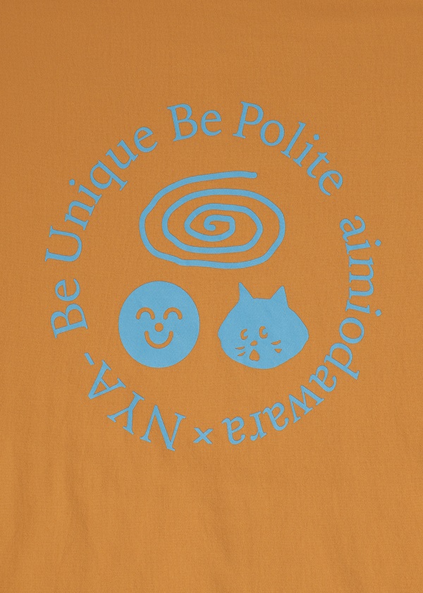 NYA- / (O) SMILE&NYA- LOGO T / ロングスリーブTシャツ