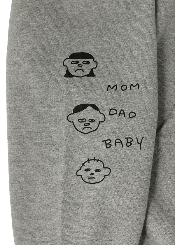 NYA- / (O) NAP TIME SWEATSHIRT / ジップアップフーディー