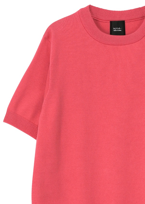 NYA- / (O) COTTON KNIT TOP / ニットトップス