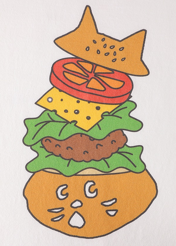 NYA- / HAMBURGER / Tシャツ