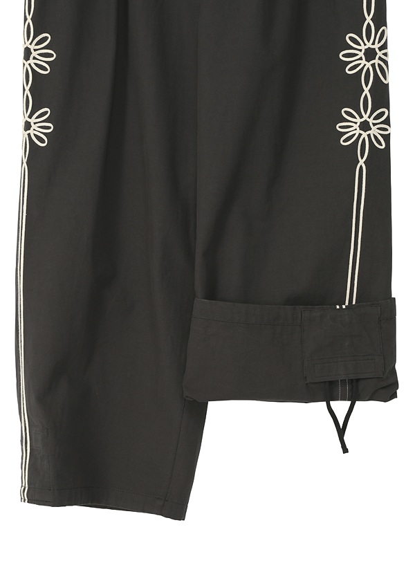 ZUCCa / S CORD EMBROIDERY BOTTOM / パンツ