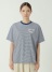 ZUCCa / HEART LOGO STRIPED T / Tシャツ