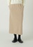 ZUCCa / S COTTON DOUBLE FACE KNIT / スカート