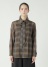 <先行予約> ZUCCa / SHEER CHECK / シャツ