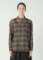 <先行予約> ZUCCa / SHEER CHECK / シャツ