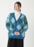<先行予約> ZUCCa / ARGYLE KNIT / カーディガン