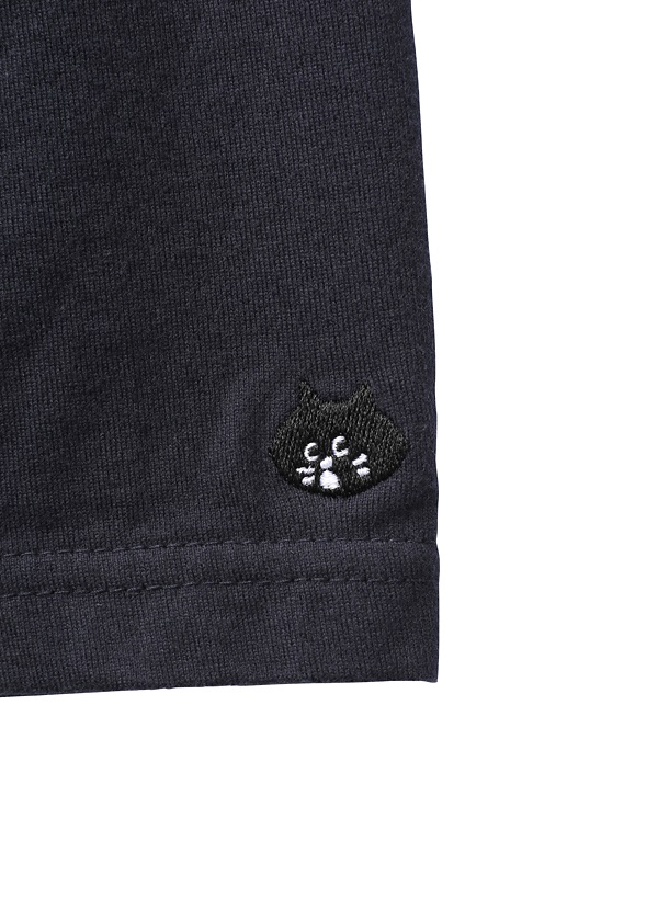 NYA- / EMBROIDERY FACE T / Tシャツ