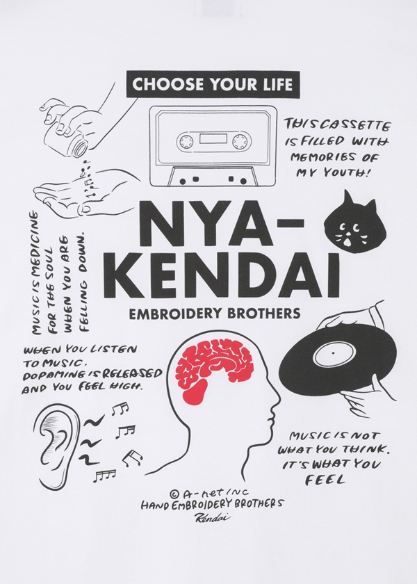 NYA- / BRAINWAVE / Tシャツ