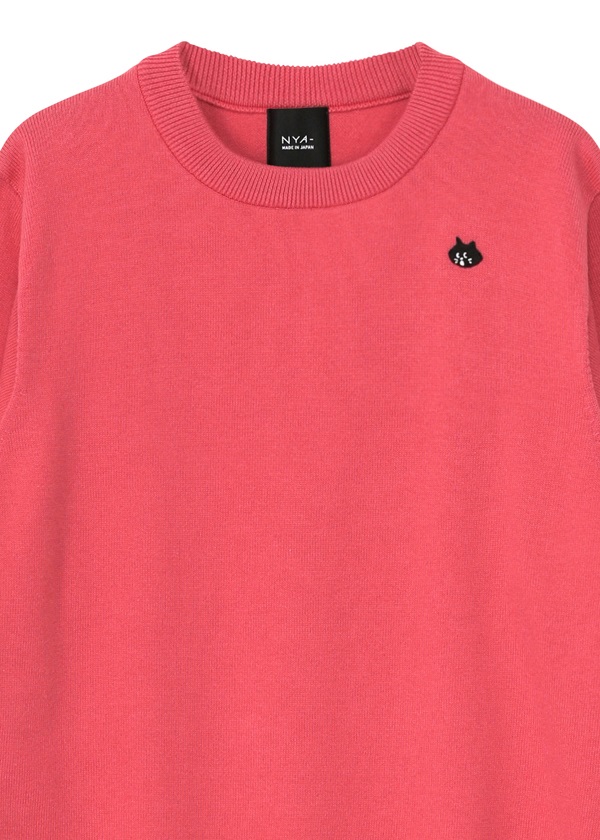 NYA- / (O) COTTON KNIT TOP / ニットトップス