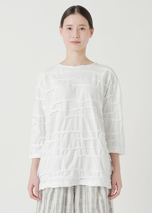 Plantation / ソリッドリップル / カットソー