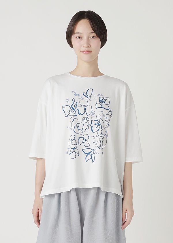 Plantation / フローティングフラワーT / Tシャツ