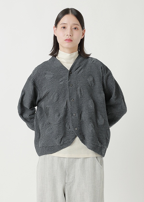 <先行予約> Plantation / ECOリップルドット / カーディガン