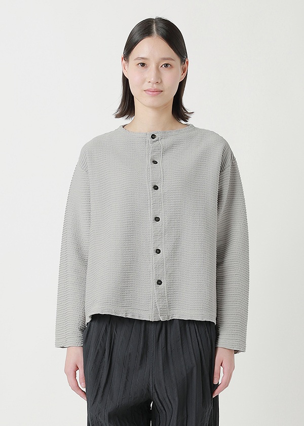 <先行予約> Plantation / ECOリップルミックス / カーディガン