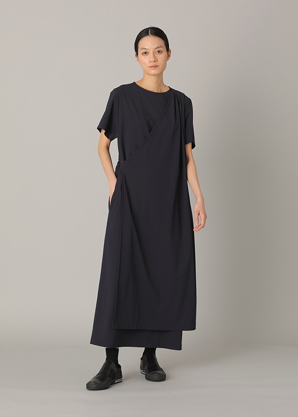 ZUCCa / (O) ストレッチリサイクルナイロン / ワンピース