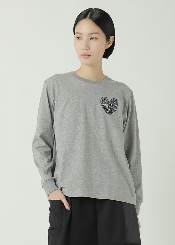 ZUCCa / ハートロゴT / Tシャツ