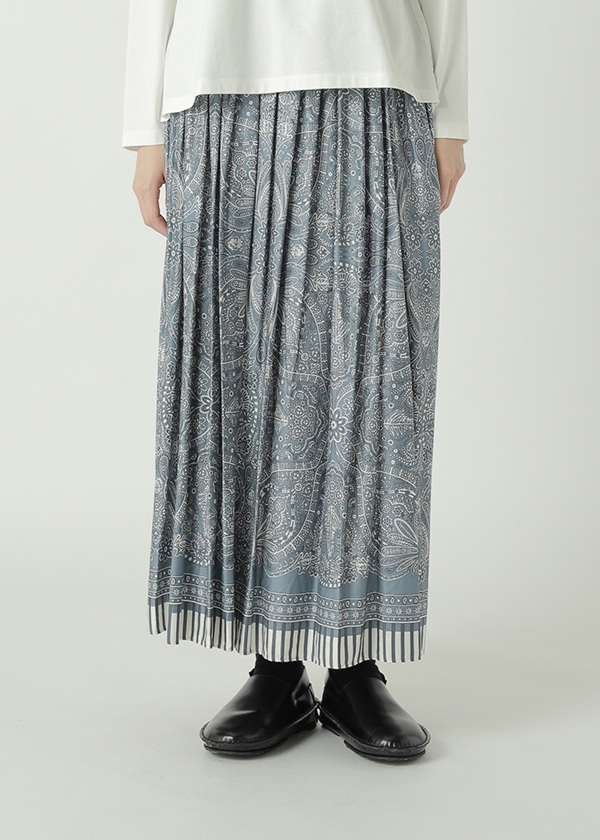 ZUCCa / S FLORAL SCARF PRINT / スカート