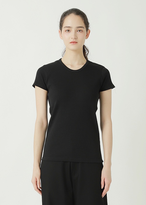 ZUCCa / S CUT OUT RIB / カットソー