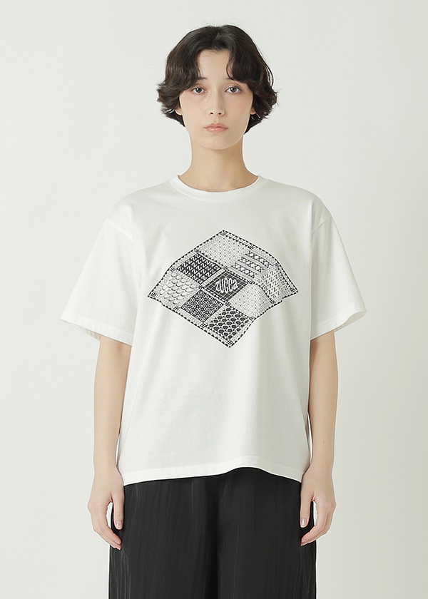 ZUCCa / S 9 TILE T / Tシャツ
