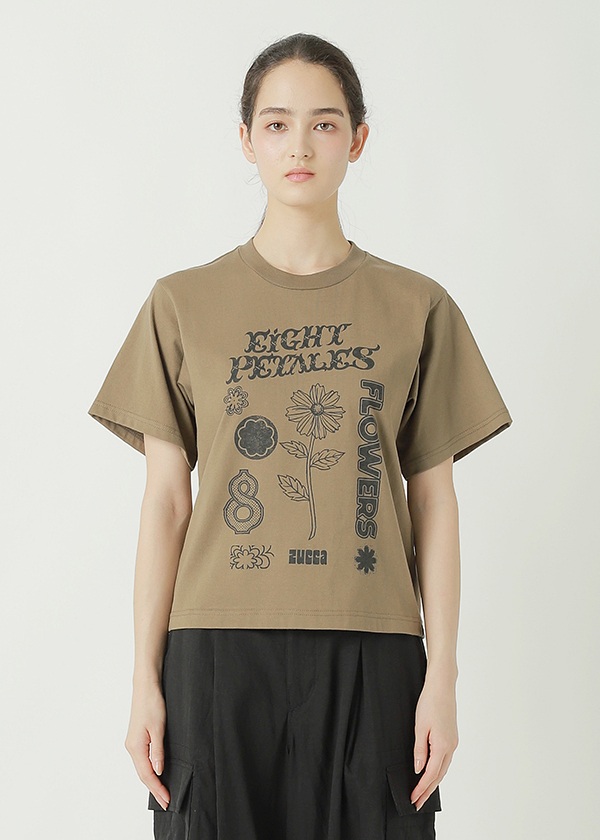 ZUCCa / S FLOWER MAGAZINE T / Tシャツ