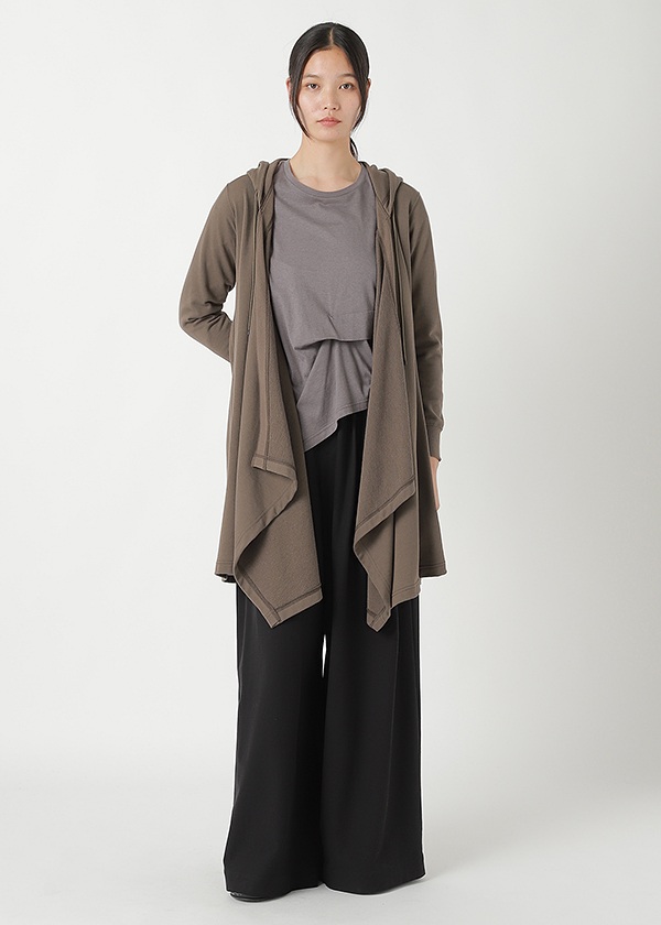 <先行予約> ZUCCa / COTTON DRAPE SWEATSHIRT / カットソー
