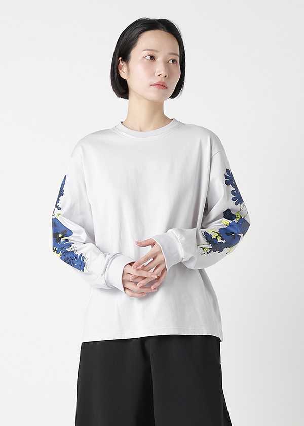 ZUCCa / FLOWER SLEEVE T / トップス