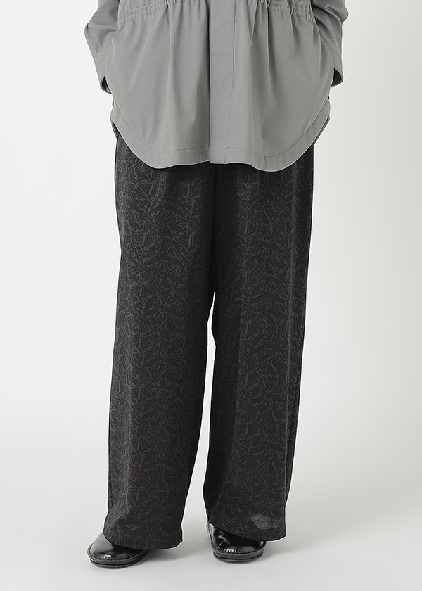 <先行予約> ZUCCa / BELLFLOWER JACQUARD / パンツ