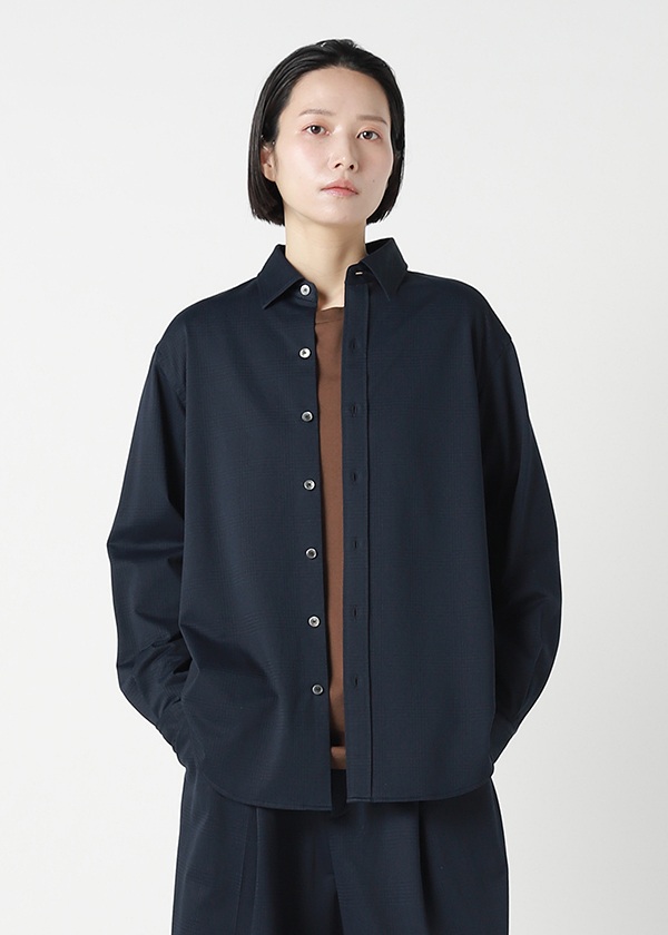 ZUCCa / GLEN CHECK JERSEY / シャツ