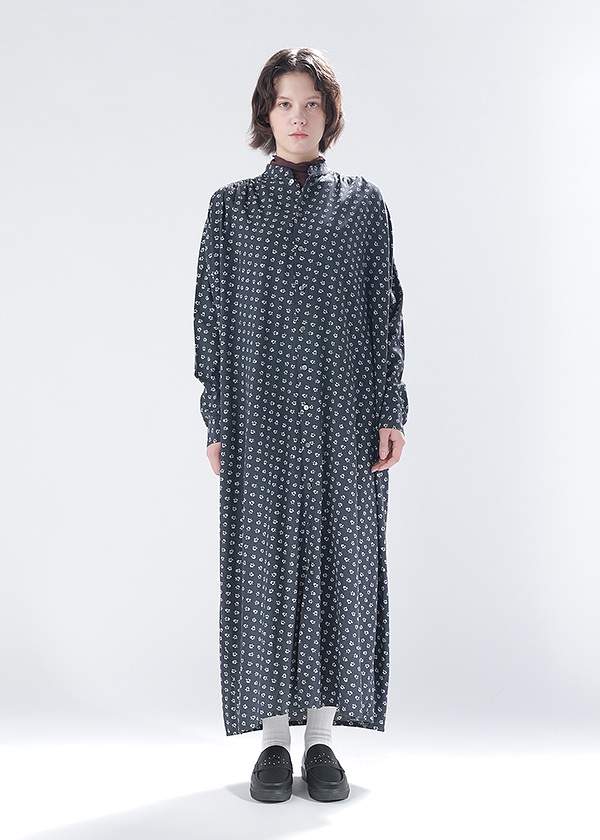 <先行予約> ZUCCa / ZIG-ZAG FLOWER PRINT / ワンピース