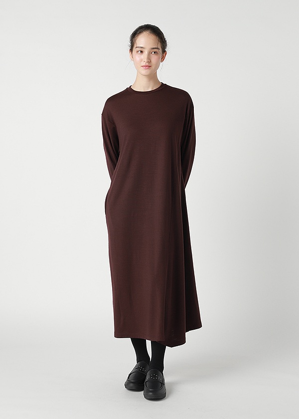 <先行予約> ZUCCa / DRAPE WOOL JERSEY / ワンピース